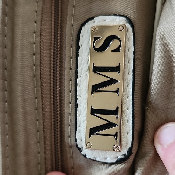 MMS graphic design vegan leather handbag - Picture 12 of 16